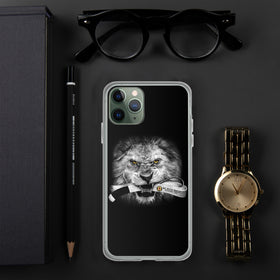 Lion - iPhone Case - White