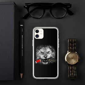 Lion - iPhone Case - Black