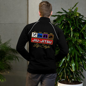 Jiu Jitsu Life Style - Piped Fleece Jacket