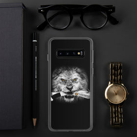 Lion - Samsung Case - White
