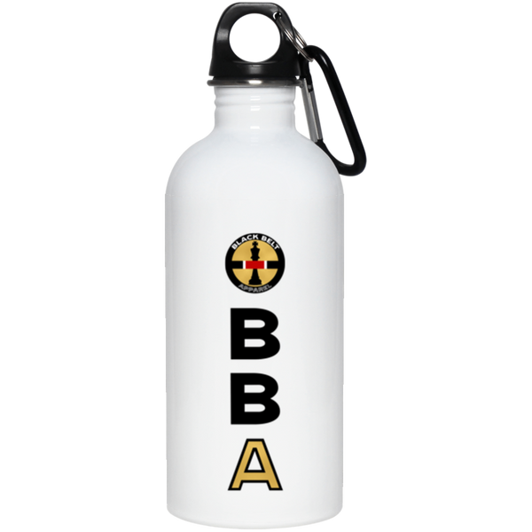 BBA - 20 oz. Stainless Steel Water Bottle - BlackBeltApparel