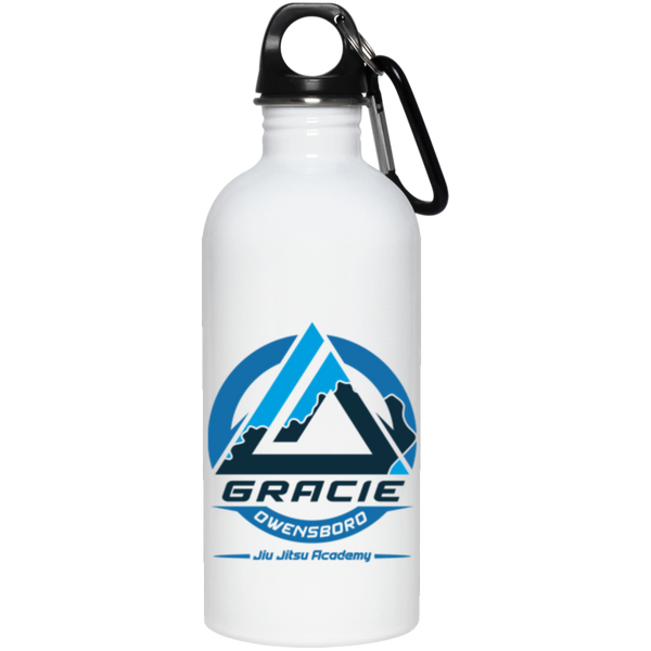 Gracie Owensboro BJJ - Stainless Steel Water Bottle - BlackBeltApparel