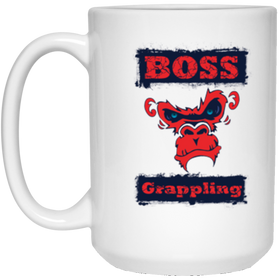 Boss Grappling - 15 oz. White Mug