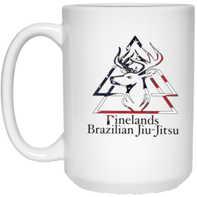 Pinelands BJJ - 15 oz. White Mug