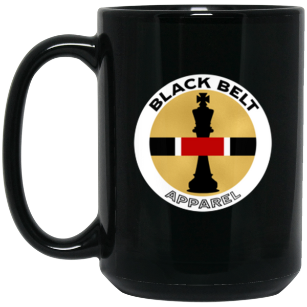 BBA - 15 oz. Black Mug - BlackBeltApparel