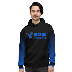 Boss G / Blue Belt / (All Over Print) Unisex Hoodie