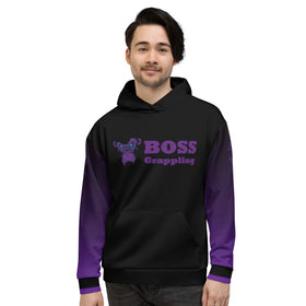 Boss G / Purple Belt / (All Over Print) Unisex Hoodie