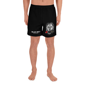 Lion - Men's Athletic Shorts - Black
