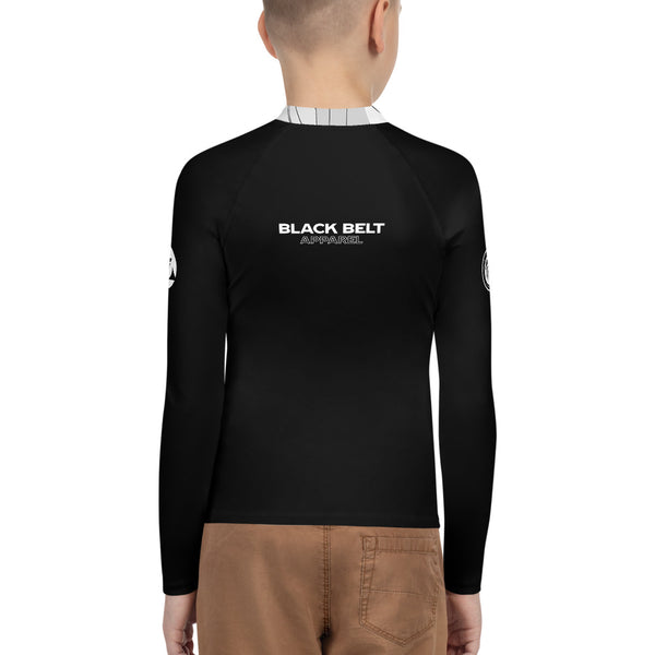 Flow BJJ - Youth Rash Guard - BlackBeltApparel