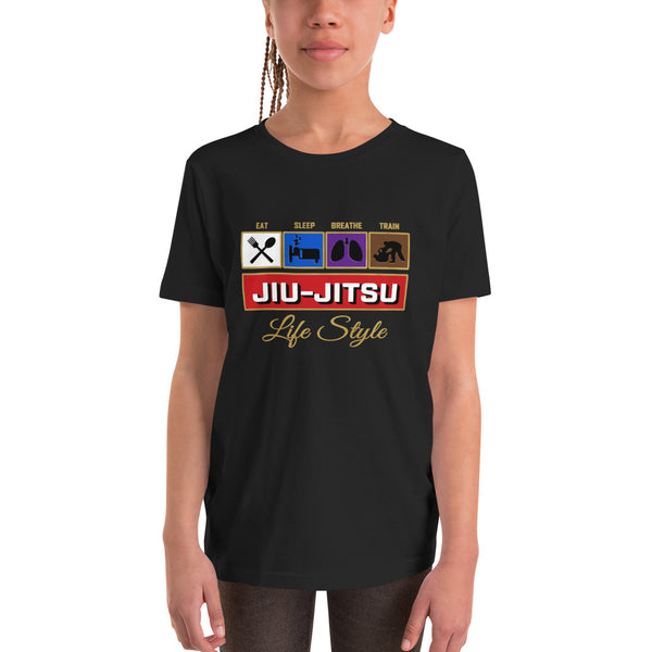 Jiu Jitsu Life Style - Youth Tee - BlackBeltApparel