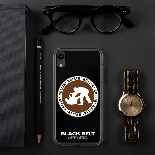Rolling - iPhone Case - Brown - BlackBeltApparel