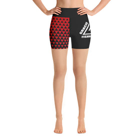 Gracie Fishhawk BJJ - Women's Shorts - Red
