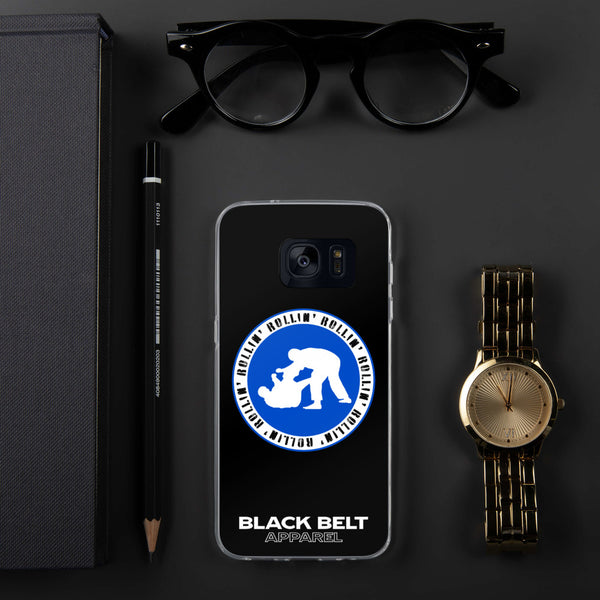 Rolling - Samsung Case - Blue - BlackBeltApparel