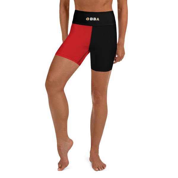 BBA Ranked - Women's Shorts - Black - BlackBeltApparel