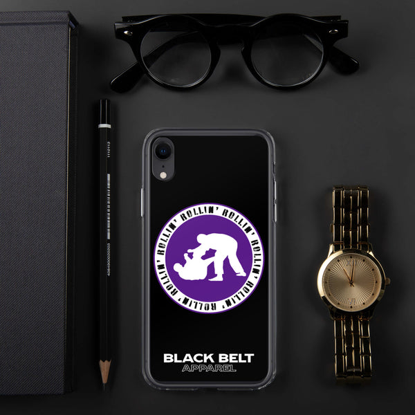 Rolling - iPhone Case - Purple - BlackBeltApparel