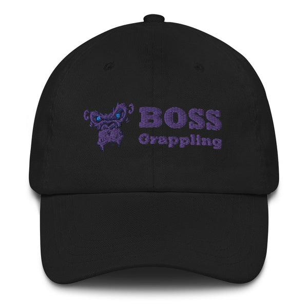 Boss Grappling -PURPLE B - HAT - BlackBeltApparel