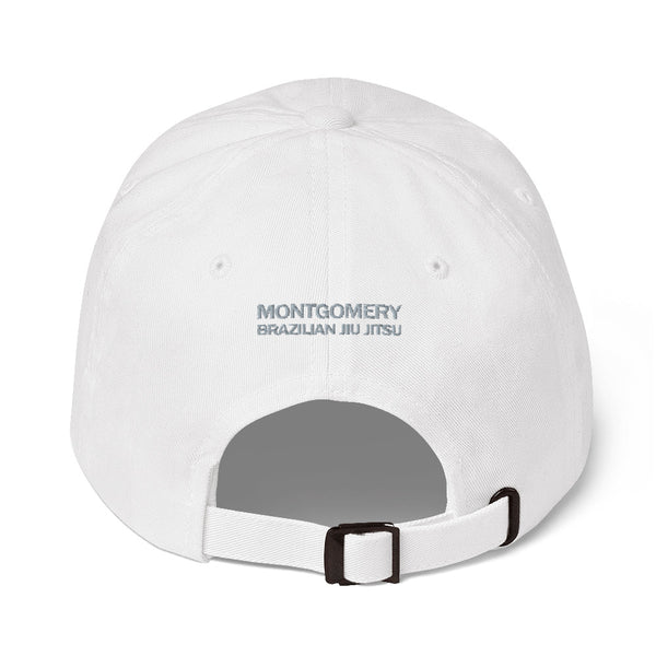 Montgomery BJJ -WHITE B - HAT - BlackBeltApparel