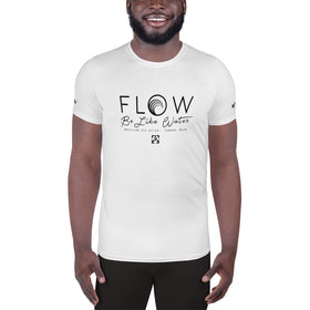 Flow BJJ -  Men's Athletic T-shirt - White
