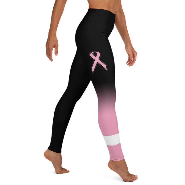 Breast Cancer Awareness - Women's Leggings - BlackBeltApparel