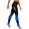 Pinelands BJJ - Women's Leggings -  Blue Belt - BlackBeltApparel