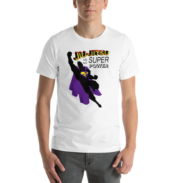 Super Power - Unisex Tee - Purple - BlackBeltApparel
