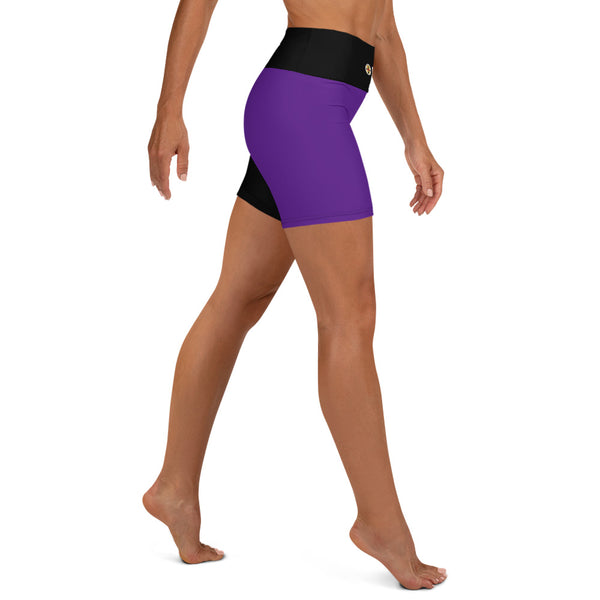 BBA Ranked - Women's Shorts - Purple - BlackBeltApparel