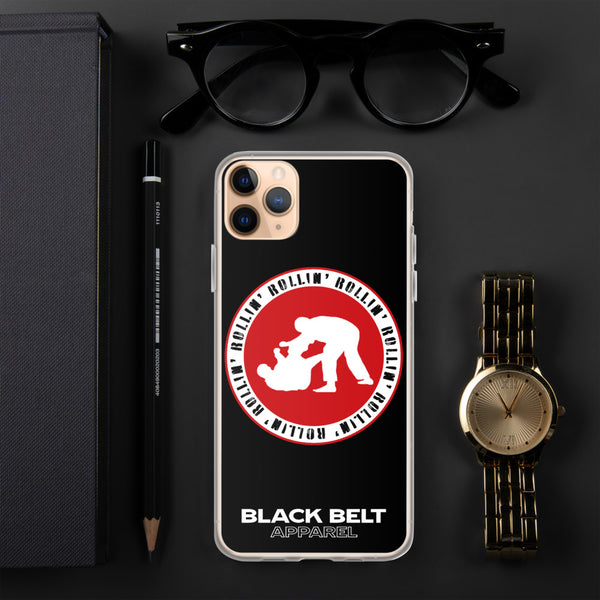 Rolling - iPhone Case - Red - BlackBeltApparel