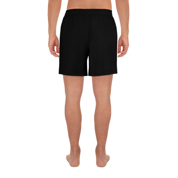 Lion - Men's Athletic Shorts - White - BlackBeltApparel