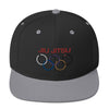 Olympic Rings - Snapback Hat - BlackBeltApparel
