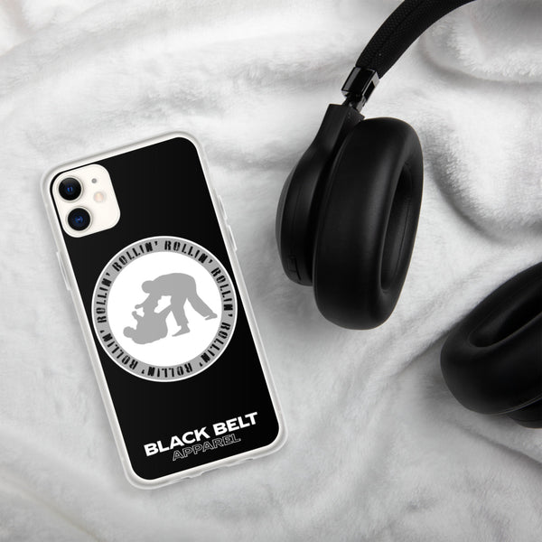 Rolling - iPhone Case - White - BlackBeltApparel