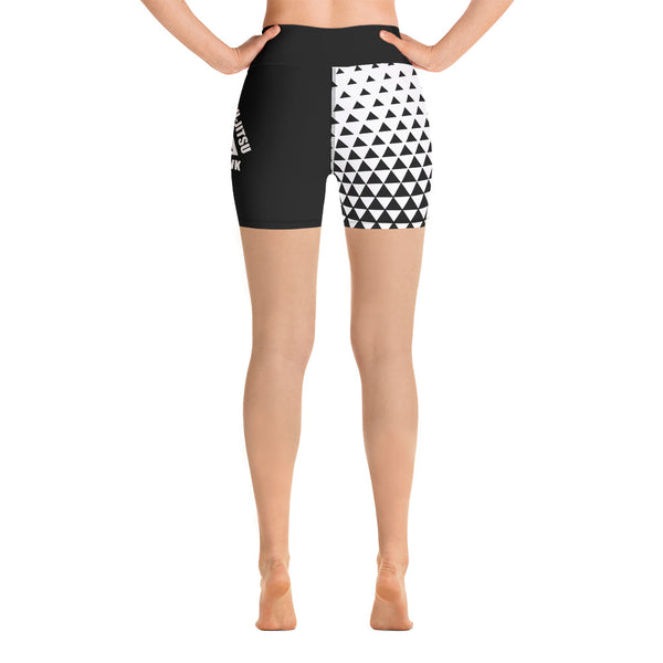 Gracie Fishhawk BJJ - Women's Shorts - White - BlackBeltApparel