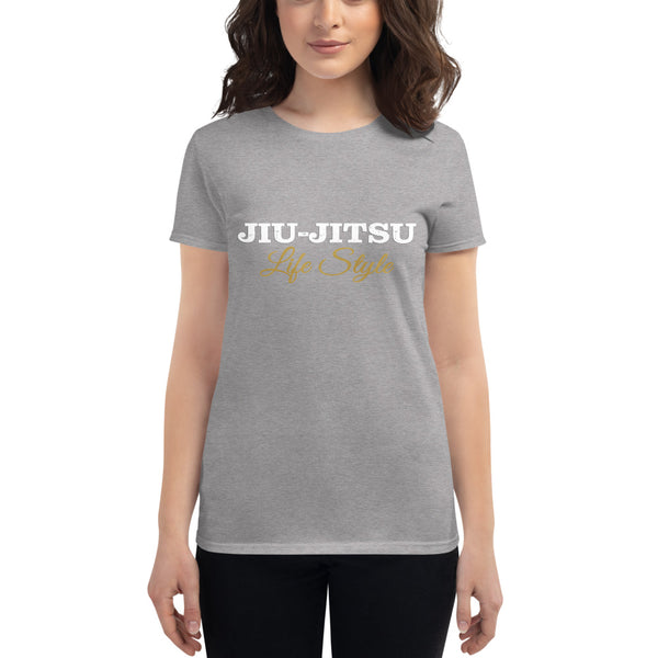 Jiu Jiutsu Life Style - Women's short sleeve tee - BlackBeltApparel