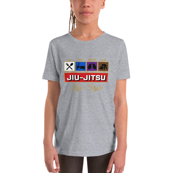 Jiu Jitsu Life Style - Youth Tee - BlackBeltApparel