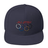 Olympic Rings - Snapback Hat - BlackBeltApparel