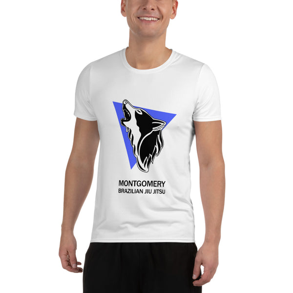 Montgomery BJJ - Men's Athletic T-shirt - BlackBeltApparel