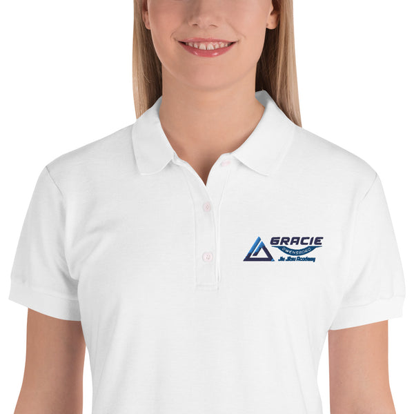 Gracie Owensboro BJJ - Embroidered Women's Polo Shirt - BlackBeltApparel