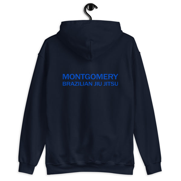 Montgomery BJJ - BLUE B - Unisex Hoodie - BlackBeltApparel