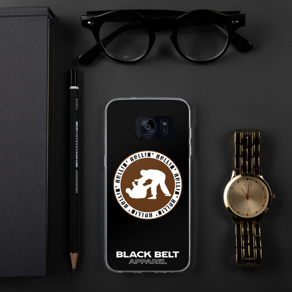 Rolling - Samsung Case - Brown - BlackBeltApparel