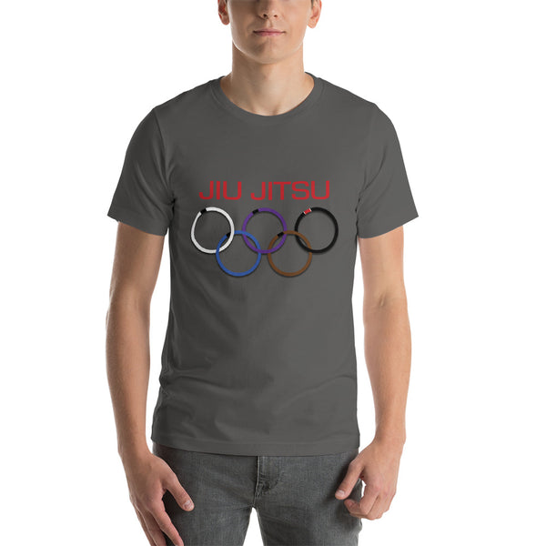 Olympic Rings - Unisex T-Shirt - BlackBeltApparel