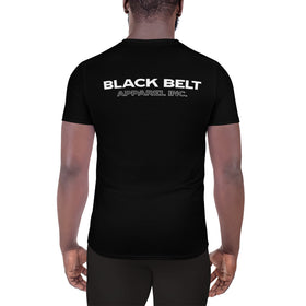 Boss Grappling Ape - Men's Athletic T-shirt - Purple Belt