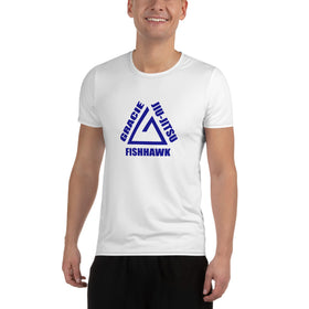 Gracie Fishhawk BJJ - Men's Athletic T-shirt