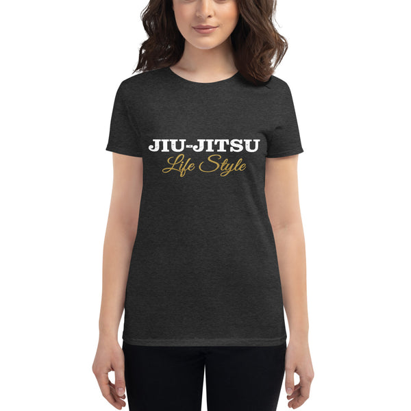 Jiu Jiutsu Life Style - Women's short sleeve tee - BlackBeltApparel