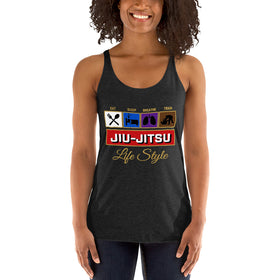 Jiu Jitsu Life Style - Women's Racerback Tank