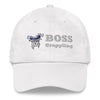 Boss Grappling -WHITE B - HAT - BlackBeltApparel