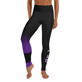 Take-Down - Women's Leggings - Purple Belt