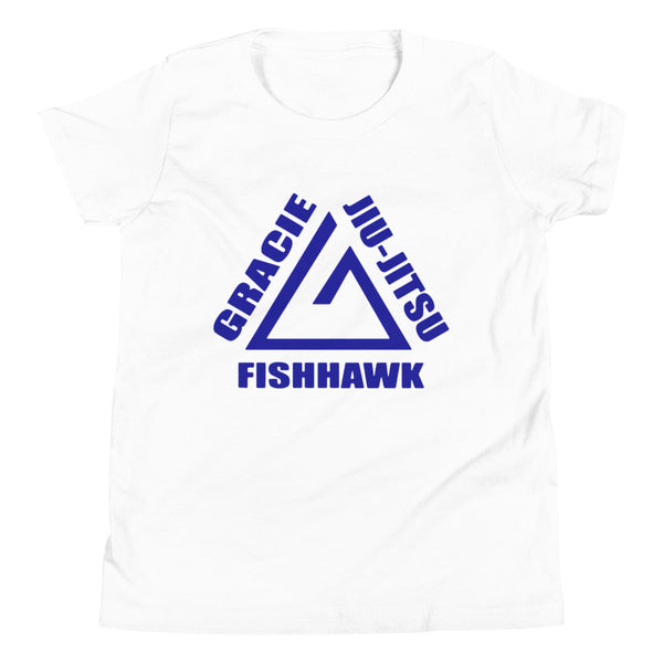 Gracie Fishhawk BJJ - Youth  T-Shirt - BlackBeltApparel