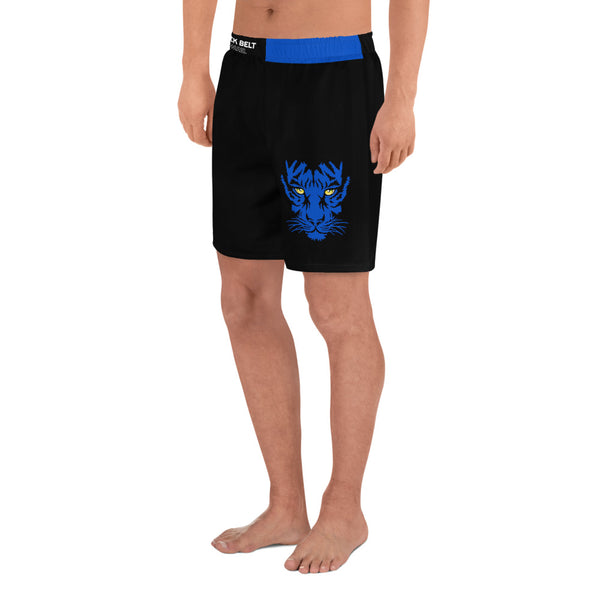 Wild Tiger - Men's Shorts - Blue - BlackBeltApparel