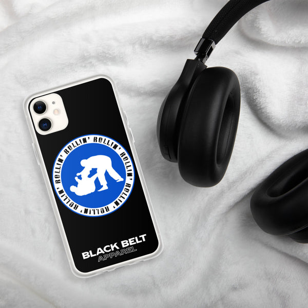 Rolling - iPhone Case - Blue - BlackBeltApparel