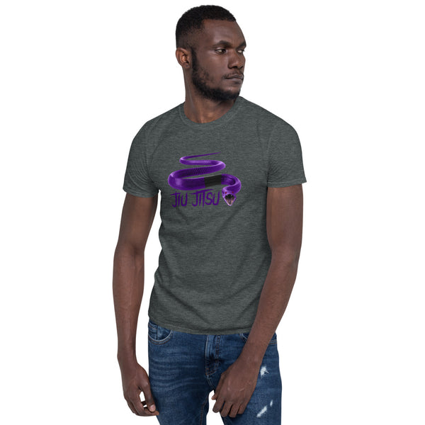 JITSU SNAKE (PB) Unisex T-Shirt - BlackBeltApparel