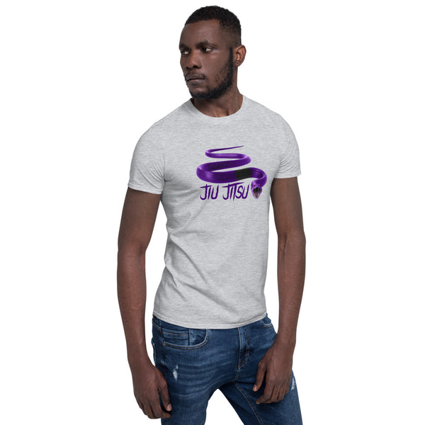JITSU SNAKE (PB) Unisex T-Shirt - BlackBeltApparel